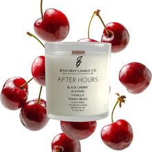 Load image into Gallery viewer, After Hours (Black Cherry-Almond-Vanilla-Tonka Bean) Wooden Wick Candle *Valentine's Day Exclusive*