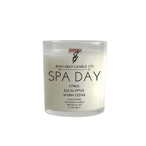 Spa Day (Citrus-Eucalyptus-Warm Cedar) Wooden Wick Candle