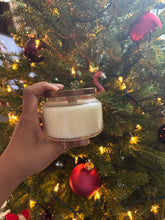 Load image into Gallery viewer, Merry Berry 9oz Limited Edition Apothecary Vessel w/ Bronze Lid
