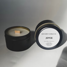 Load image into Gallery viewer, Joyce (Luxury Wooden Wick Travel Candle)
